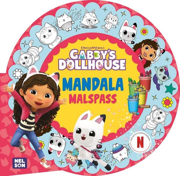 Produktbild: Gabby's Dollhouse: Mandala-Malspaß