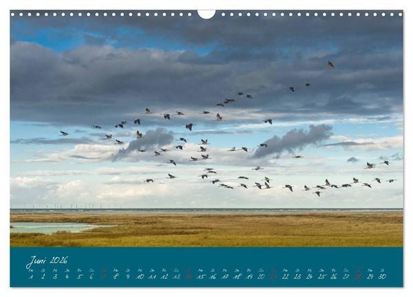 Produktbild: Blick auf die Halbinsel Fischland, Dar&szlig; und Zingst (Wandkalender 2026 DIN A3 quer), CALVENDO Monatskalender