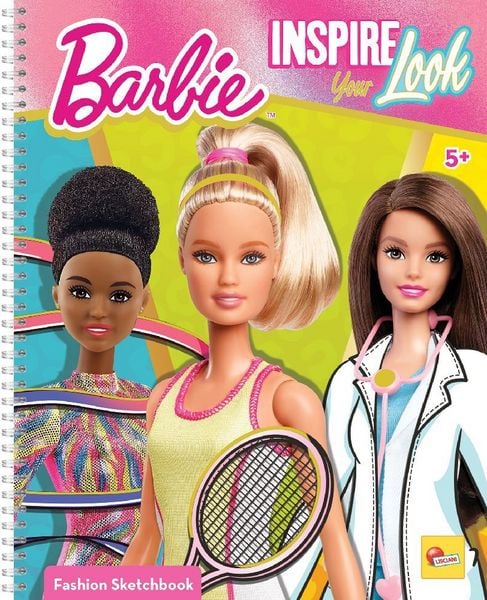 Barbie Sketch Book Inspire Your Look (In Display of 8 PCS), Taschenbuch von , LiscianiGiochi