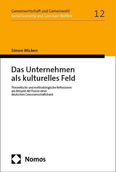 Produktbild: Das Unternehmen als kulturelles Feld