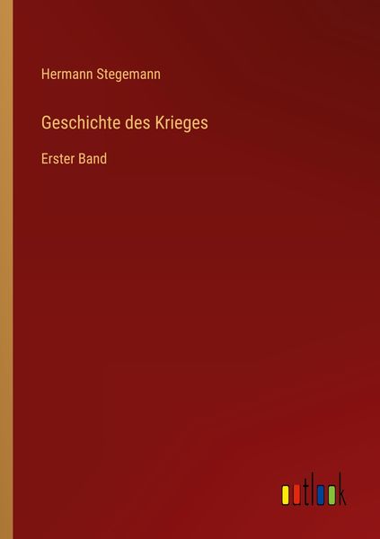Produktbild: Geschichte des Krieges
