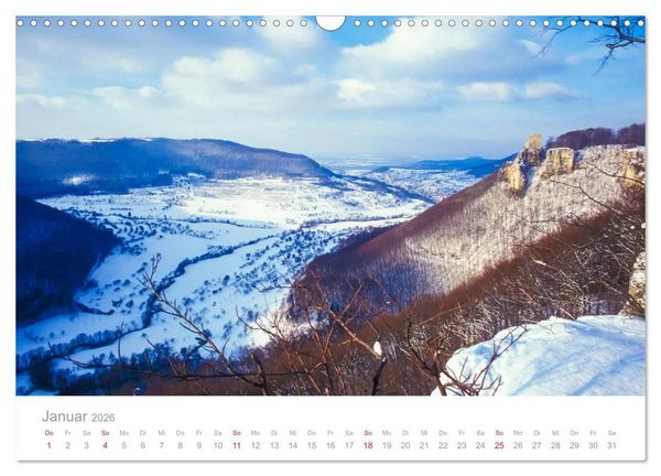 Produktbild: SCHW&Auml;BISCHE ALB W.Dieterich (Wandkalender 2026 DIN A3 quer), CALVENDO Monatskalender