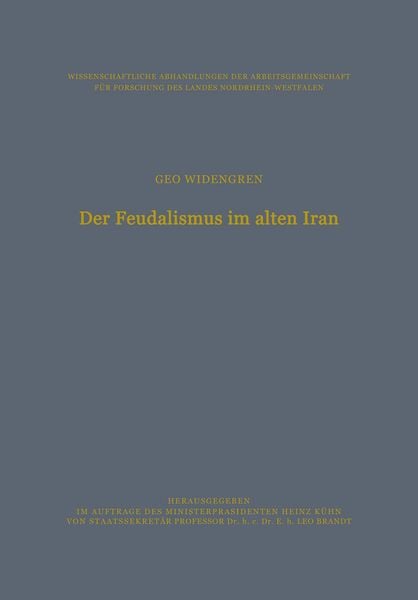 Produktbild: Der Feudalismus im alten Iran