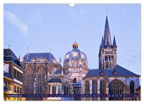 Produktbild: AIX-LA-CHAPELLE Ville imp&eacute;riale (Calendrier mural 2026 DIN A3 vertical), CALVENDO calendrier mensuel