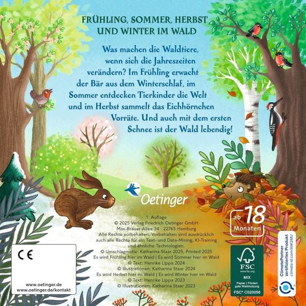 Produktbild: Ein ganzes Jahr hier im Wald