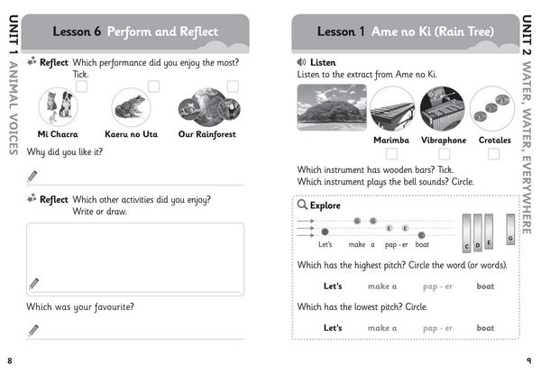 Produktbild: Cambridge Primary Music Student's Book Stage 2
