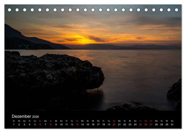 Produktbild: Korfu - Kerkira (Tischkalender 2026 DIN A5 quer), CALVENDO Monatskalender