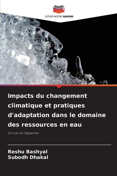 Produktbild: Impacts du changement climatique et pratiques d'adaptation dans le domaine des ressources en eau