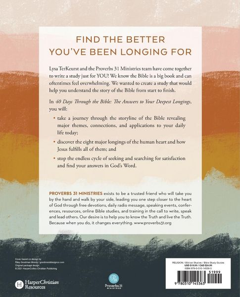 Produktbild: The 40 Days Through the Bible