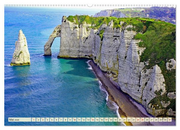 Produktbild: Faszination Frankreich (Wandkalender 2026 DIN A2 quer), CALVENDO Monatskalender