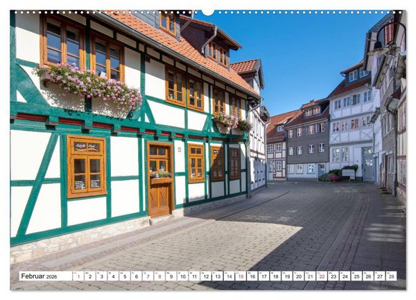 Produktbild: Wolfenb&uuml;ttel - Historisches Fachwerk (hochwertiger Premium Wandkalender 2026 DIN A2 quer), Kunstdruck in Hochglanz