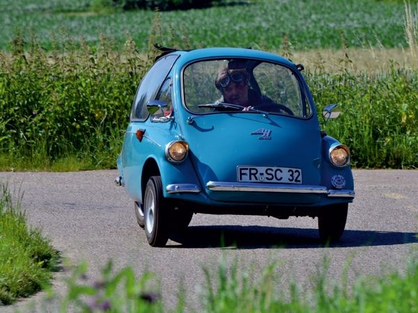 Produktbild: CALVENDO Puzzle Heinkel Kabinenroller Typ 154 1000 Teile Lege-Gr&ouml;&szlig;e 64 x 48 cm Foto-Puzzle Bild von Ingo Laue