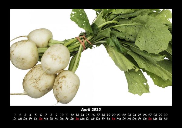 Produktbild: Gem&uuml;sekalender 2025 Fotokalender DIN A3