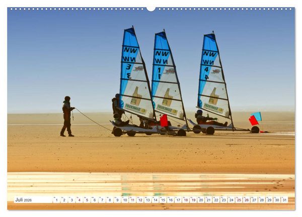 Produktbild: ST. PETER ORDING Strand und Meer (hochwertiger Premium Wandkalender 2026 DIN A2 quer), Kunstdruck in Hochglanz