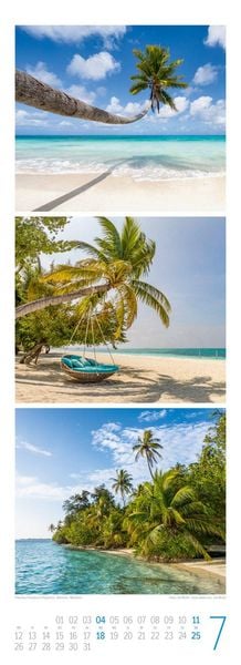 Produktbild: BeachTime Triplet-Kalender 2027 | Sonne, Sand & Meer