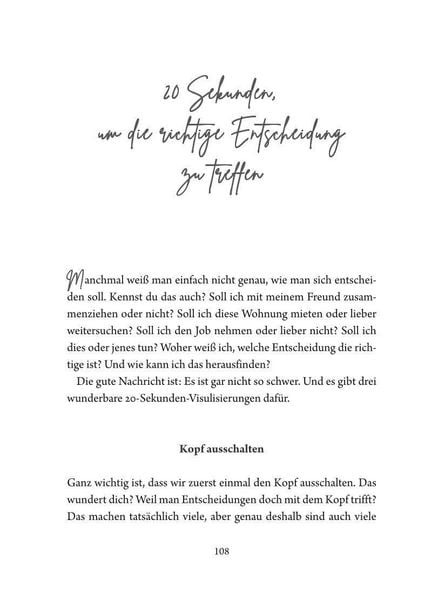 Produktbild: 20 Sekunden f&uuml;r deine Wunscherf&uuml;llung