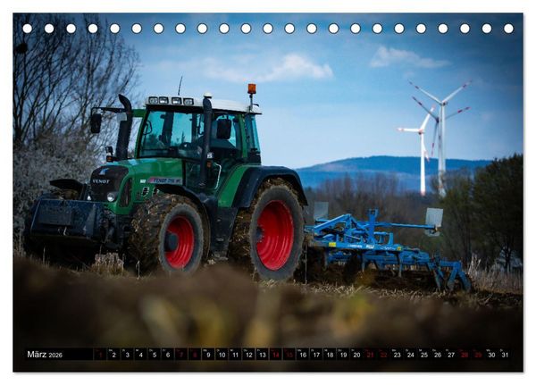 Produktbild: Agrartechnik (Tischkalender 2026 DIN A5 quer), CALVENDO Monatskalender