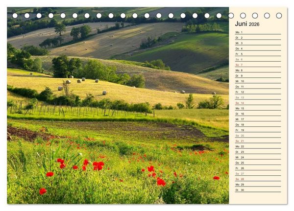 Produktbild: Emilia-Romagna (Tischkalender 2026 DIN A5 quer), CALVENDO Monatskalender