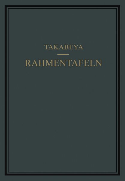 Produktbild: Rahmentafeln