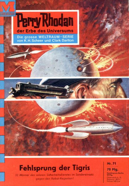 Produktbild: Perry Rhodan 71: Fehlsprung der Tigris