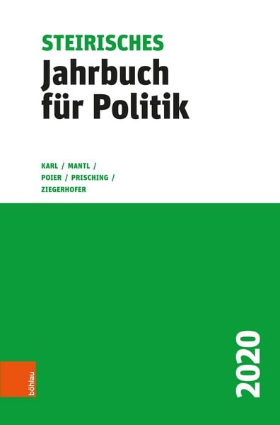 Produktbild: Steirisches Jahrbuch f&uuml;r Politik 2020