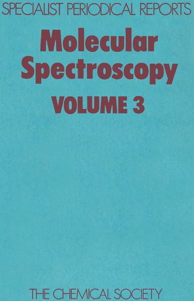 Produktbild: Molecular Spectroscopy