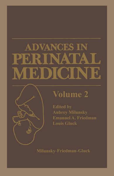 Produktbild: Advances in Perinatal Medicine