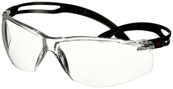 3M SecureFit SF501AF-BLK Schutzbrille mit Antibeschlag-Schutz, mit Antikratz-Schutz Schwarz