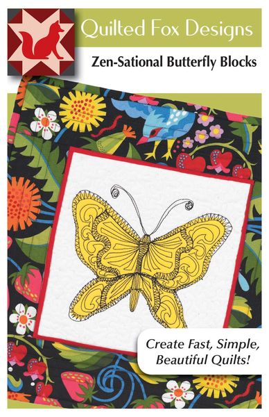 Produktbild: Zen-Sational Butterfly Blocks Quilt Pattern
