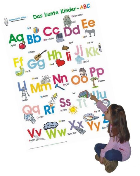 Produktbild: Das bunte Kinder-ABC. Poster / Das bunte Kinder-ABC