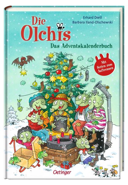 Produktbild: Die Olchis. Das Adventskalenderbuch