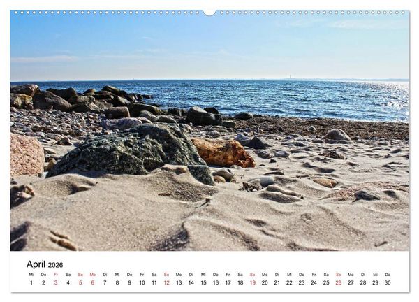 Produktbild: Strande und B&uuml;lk 2026 (hochwertiger Premium Wandkalender 2026 DIN A2 quer), Kunstdruck in Hochglanz