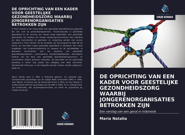 Produktbild: De Oprichting Van Een Kader Voor Geestelijke Gezondheidszorg Waarbij Jongerenorganisaties Betrokken Zijn