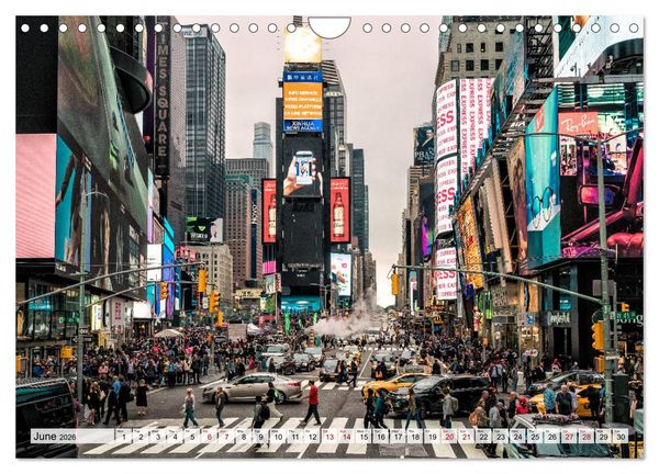 Produktbild: New York City Perspectives (Wall Calendar 2026 DIN A4 landscape), CALVENDO 12 Month Wall Calendar