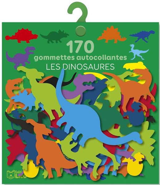 Produktbild: Les dinosaures : 170 gommettes autocollantes