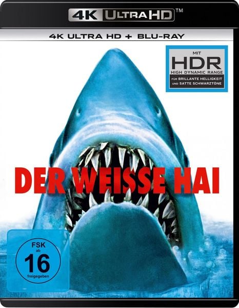 Der weiße Hai (4K Ultra HD) (+ Blu-ray 2D)