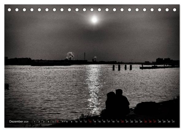 Produktbild: Ein Blick auf Amsterdam (Tischkalender 2026 DIN A5 quer), CALVENDO Monatskalender