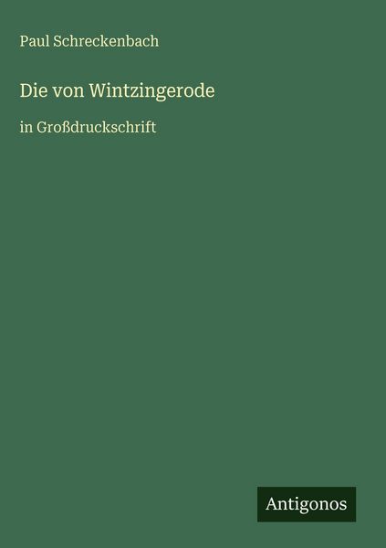 Produktbild: Die von Wintzingerode