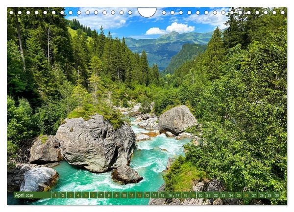 Produktbild: Erlebe mit mir die Sch&ouml;nheit der Alpen (Wandkalender 2026 DIN A4 quer), CALVENDO Monatskalender