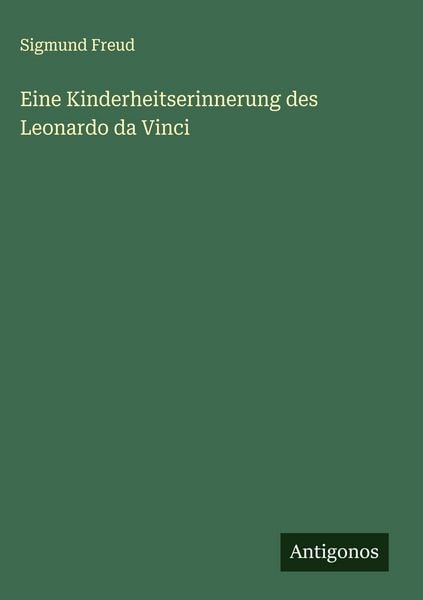 Produktbild: Eine Kinderheitserinnerung des Leonardo da Vinci