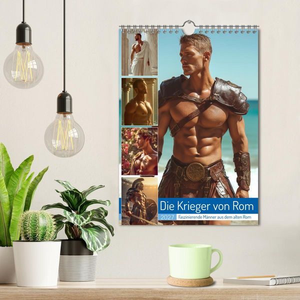 Produktbild: Die Krieger von Rom (Wandkalender 2027 DIN A4 hoch), CALVENDO Monatskalender