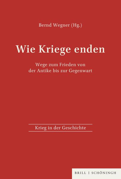 Produktbild: Wie Kriege enden