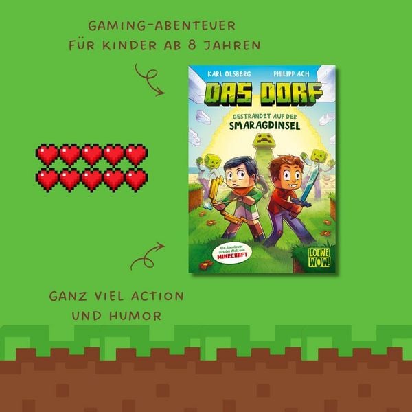 Produktbild: Das Dorf (Band 1) - Gestrandet auf der Smaragdinsel