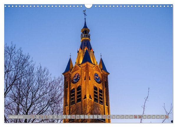 Produktbild: Ein Blick auf Terneuzen (Wandkalender 2026 DIN A3 quer), CALVENDO Monatskalender