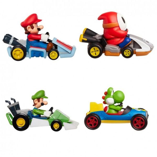 Super Mario Kart Rückziehmotor