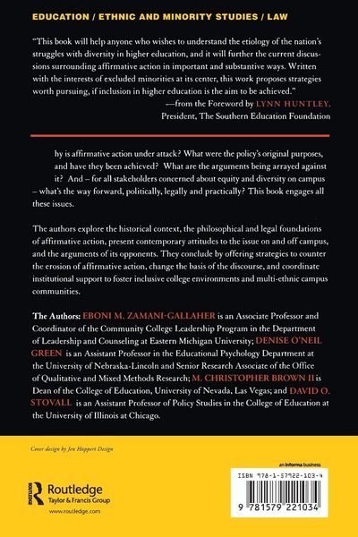 Produktbild: The Case for Affirmative Action on Campus