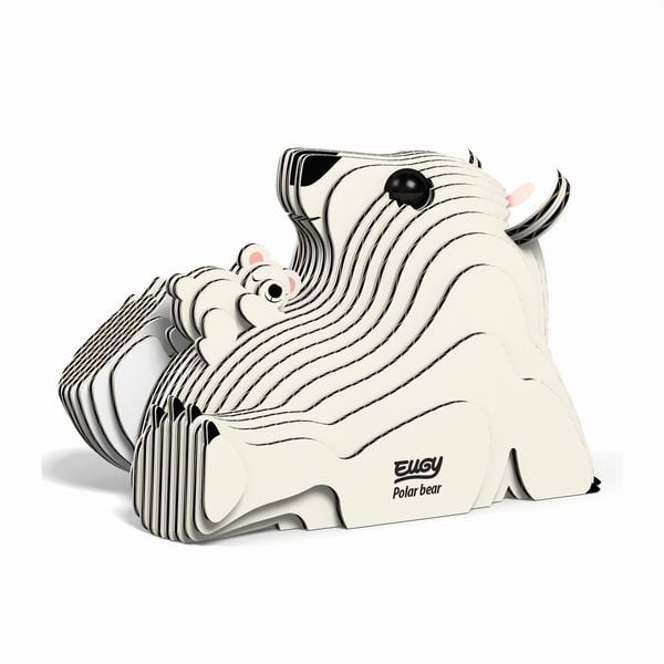 Produktbild: EUGY - 3D Bastelset Eisb&auml;r