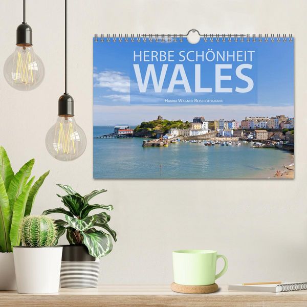 Produktbild: Herbe Sch&ouml;nheit Wales (Wandkalender 2026 DIN A4 quer), CALVENDO Monatskalender
