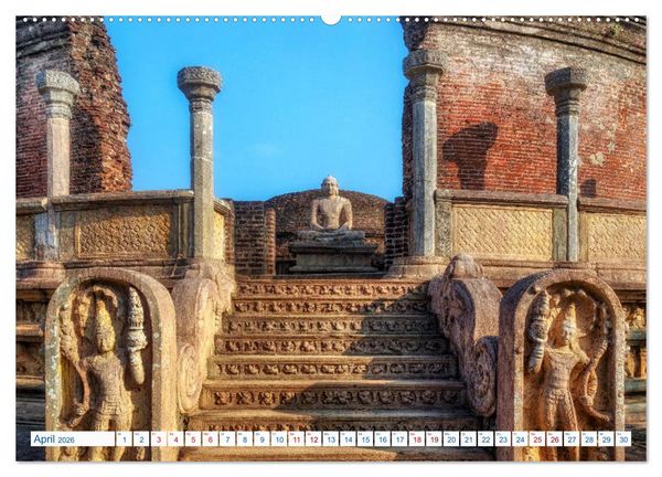 Produktbild: Sri Lanka, tropisches Inselparadies (hochwertiger Premium Wandkalender 2026 DIN A2 quer), Kunstdruck in Hochglanz