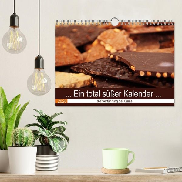 Produktbild: Ein total s&uuml;&szlig;er Kalender (Wandkalender 2026 DIN A4 quer), CALVENDO Monatskalender